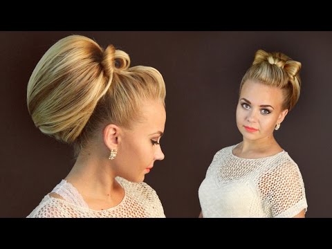 Видео: Причёска "Бабетта" | Авторские причёски | Лена Роговая | Hairstyles by REM | Copyright © #hairstyles