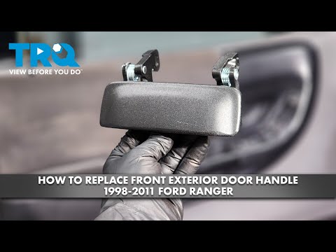 Видео: Как заменить ручку передней внешней двери Ford Ranger 1998-2011