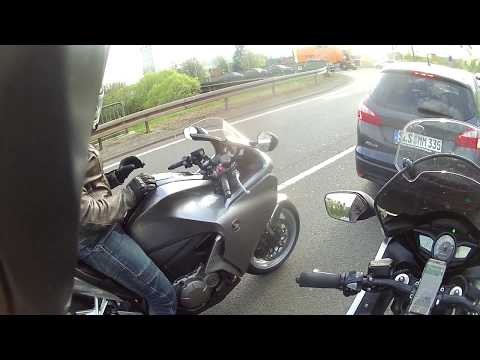 Видео: Honda VFR1200 впечатление в сравнении сток vs тюнинг #3