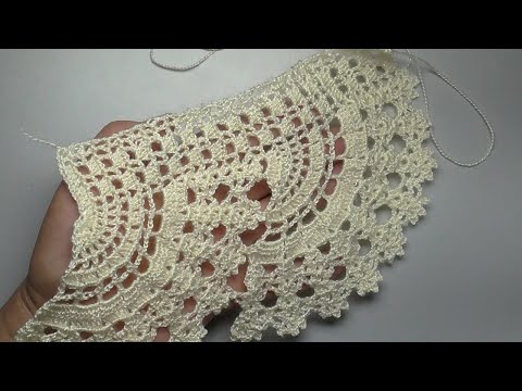 Видео: ШИКАРНАЯ  кайма для ЭКСКЛЮЗИВНОЙ КОСЫНКИ шарфа
