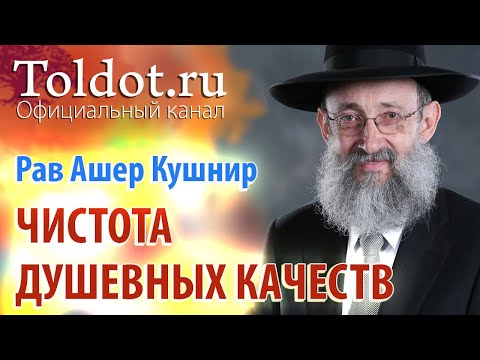Видео: Рав Ашер Кушнир. Чистота душевных качеств. Месилат Йешарим 66