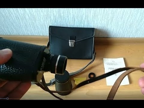 Видео: Монокуляр МП 12х40/20х60 ЗОМЗ 1988 г/в (г. Сергиев Посад)