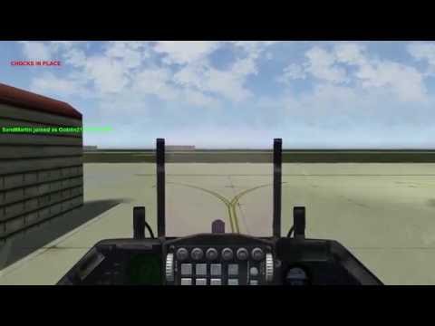 Видео: Falcon BMS 4.33 U1 - гайд по F-16 - Холодный запуск, руление, взлет и посадка.
