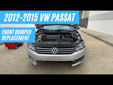Видео: Как заменить передний бампер Volkswagen Passat 2012-2015 годов | ReveMoto