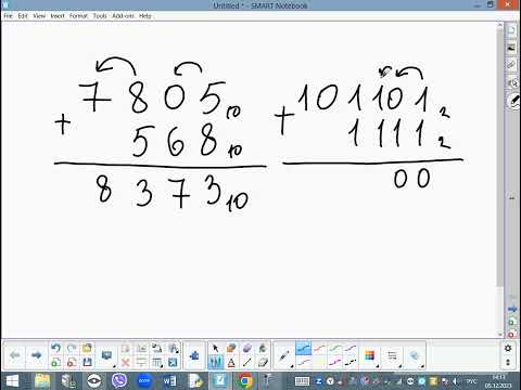 Видео: 10 класс Арифметика в позиционных с сч