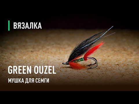 Видео: GREEN OUZEL мушка для СЁМГИ. История появления и тонкости изготовления.