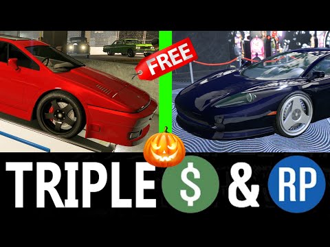 Видео: GTA 5 — ПОСЛЕДНЕЕ событие на Хэллоуин! | Неделя событий «Выживание в зомби» с тройными деньгами |...