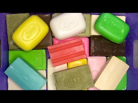 Видео: ASMR 🧼2X🔪Cutting dry soap🫶🏻Резка сухого мыла ❤️💚🩷🧡💛💜🤍🩵