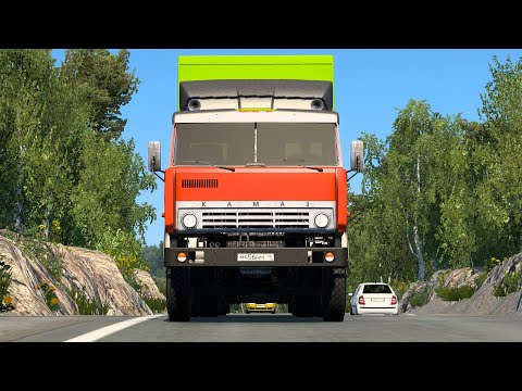 Видео: 885 / ETS 2 V1.43 / KAMAZ 5410 / Алёховщина - Сортавала / реальная экономика.