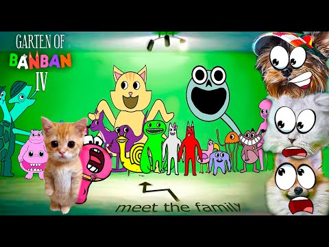 Видео: ДЖЕСТЕР против СМЕШНЫХ КОТОВ и Алфавит Лор! Garten of Banban ПРИКОЛ с ЖИВОТНЫМИ TikTok Лера и  Макс