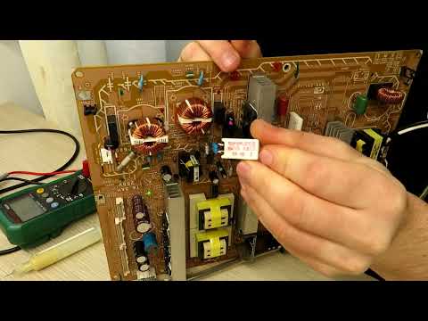 Видео: Ремонт телевизора Sony KDL-40Z4500 нет дежурки (не горит красный индикатор)