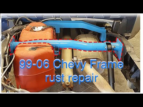 Видео: 1999-2006 гг. Опора рамы Chevrolet — ремонт ржавчины