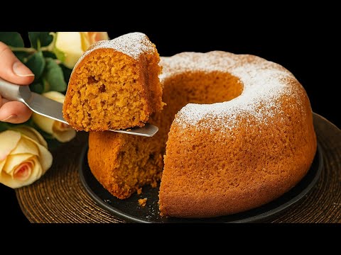 Видео: Самый нежный морковный торт в мире всего за 10 минут! Тает во рту!