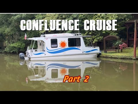 Видео: Часть 2 — Круиз на плавучем доме через Ноксвилл до слияния рек Холстон и Френч-Брод.