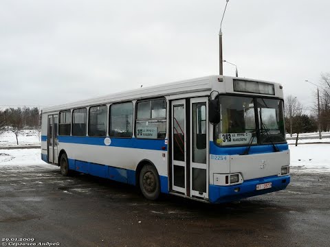 Видео: Информатор автобусного маршрута №343 г.Минск