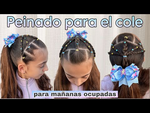 Видео: Создайте ЛЕГКУЮ и стильную прическу для девочек 🌈