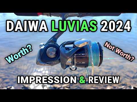Видео: DAIWA LUVIAS 2024 — мощь новой спиннинговой катушки ZAION Monocoque Body