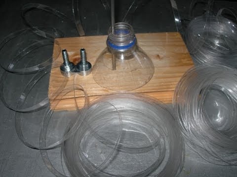 Видео: Ленточный Бутылкарез - Станок для нарезки пластиковых бутылок