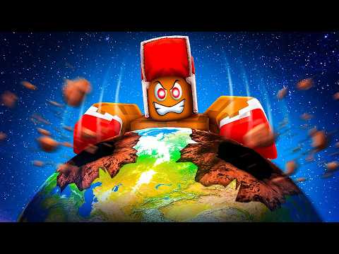 Видео: СТАЛ САМЫМ СИЛЬНЫМ в Roblox и Разбил ПЛАНЕТУ!