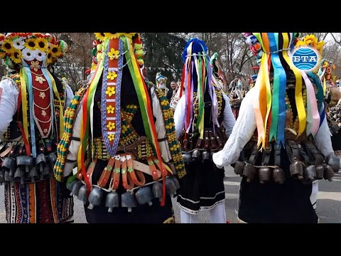 Видео: Ямбол е „Кукерландия“: днес и утре е кулминацията на 24-ия Международен маскараден фестивал