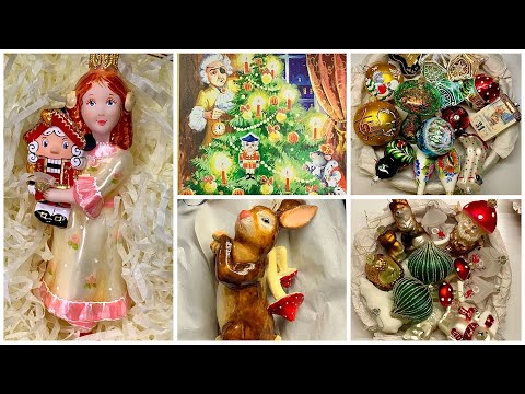 Видео: 142. Ёлочные игрушки фабрики Ариель/ Ёлочка/ Holiday Classics/ Atlas Art