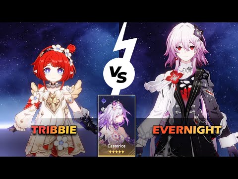 Видео: E0 Трибби vs E0 Evernight x E0 Касторис | Сравнение | МОК12 | ВСР | Версия 3.5 |