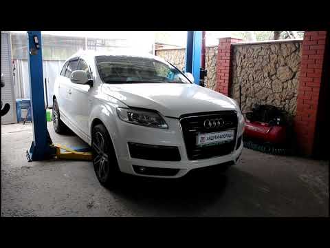 Видео: Замена масленого фильтра и масла в АКПП на АУДИ Q7 2008 AUDI Q7 3,0 дизель