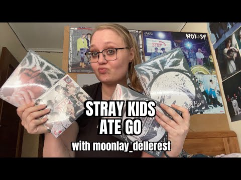 Видео: VLOГк №5 Stray Kids ATE GO Unboxing