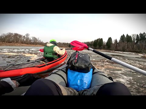 Видео: Сплав по реке Держа. Март 2025. Есть ли вода? Водный поход по Тверской области