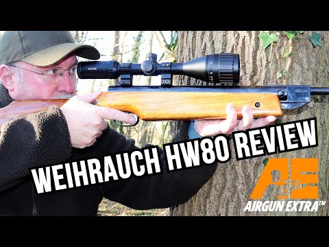 Видео: Airgun Extra | Обзор и тест на точность пневматического оружия Weihrauch HW80