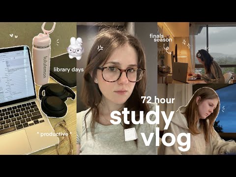 Видео: 72-часовой УЧЕБНЫЙ ВИДЕОБЛОГ 📖 Дни в библиотеке, много учебы, сезон выпускных экзаменов, возвраще...
