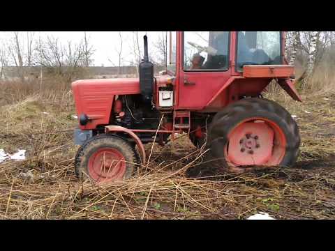 Видео: лебёдка т -25  испытание