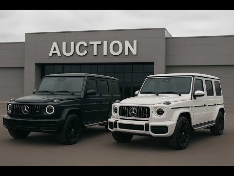 Видео: Забираєм два G63 з аукціону,жахлива BMW!