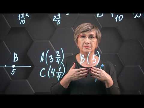 Видео: Изображение обыкновенных дробей на координатном луче. Практическая часть. 5 класс.