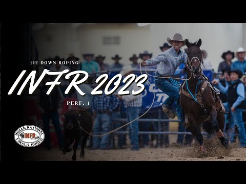 Видео: Tie Down Roping INFR 2023 - Выступление 1 - Отель South Point в Лас-Вегасе