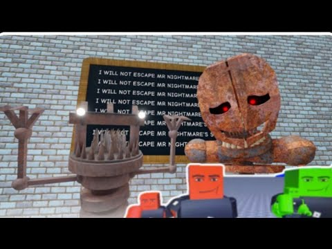 Видео: побег из школы мистера кошмара в ROBLOX