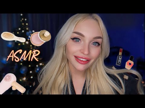 Видео: АСМР МАКИЯЖ ДЕРЕВЯННОЙ КОСМЕТИКОЙ 💄💋/ ASMR MAKEUP WOODEN COSMETICS 🪵