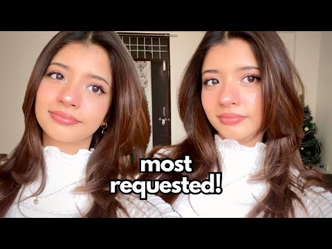 Видео: *ПОДРОБНО* Простой повседневный гламурный макияж✨