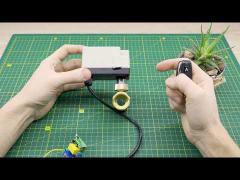 Видео: Кран шаровой с электроприводом с ручным управлением