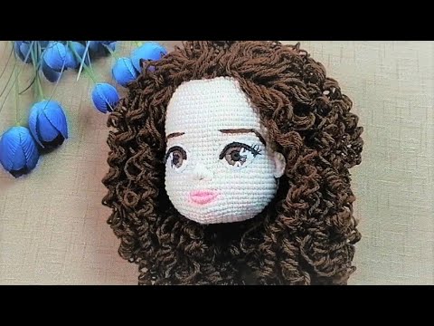 Видео: 5)- голова амигуруми ДУЙГУ БЕБИ (часть 2)