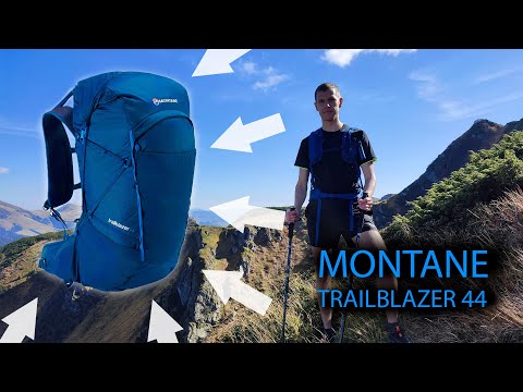 Видео: Рюкзак MONTANE Trailblazer 44 - огляд, стан після кількох років походів в Карпати