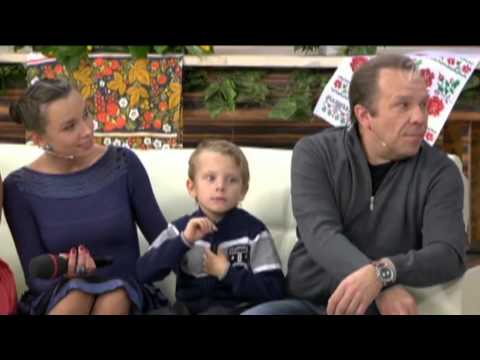 Видео: Владимир, Елизавета и Иван Девятовы на "Первом канале" в передаче "Доброго здоровьица"