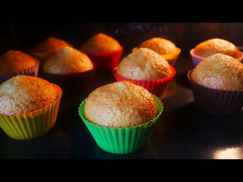 Видео: Маффины на кефире Домашняя выпечка на кефире Простой и быстрый рецепт