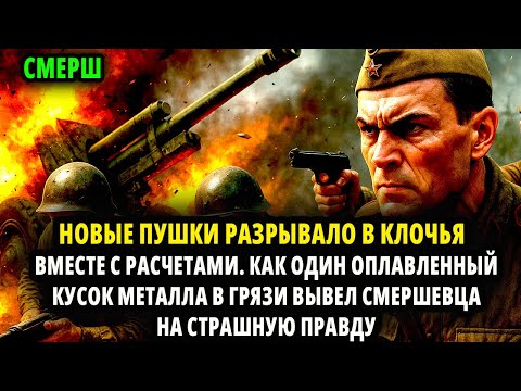 Видео: НОВЫЕ ПУШКИ РАЗРЫВАЛО В КЛОЧЬЯ КАК ОДИН ОПЛАВЛЕННЫЙ КУСОК МЕТАЛЛА  ВЫВЕЛ СМЕРШ НА СТРАШНУЮ ПРАВДУ