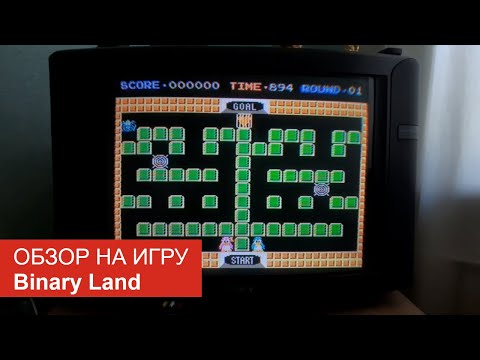 Видео: Обзор на игру Binary Land (Денди)