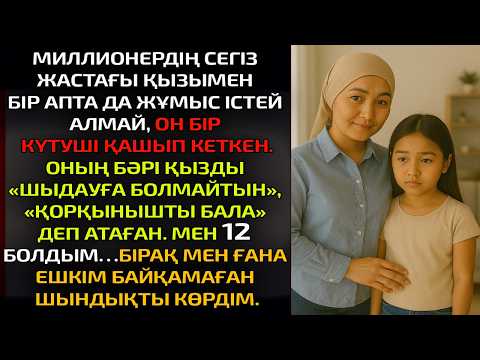Видео: МИЛЛИОНЕРДІҢ АНАСЫ ҚАЙТЫС БОЛҒАН СЕГІЗ ЖАСТАҒЫ ҚЫЗЫНА БІР АПТА ІШІНДЕ ШЫДАЙ АЛМАЙ, ОН КҮТУШІ АУЫСТЫ.