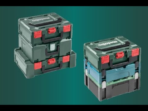 Видео: Распаковка посылки с кейсами METABO MetaBox 215 626887000 и METABO MetaBox 340 626888000