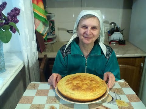 Видео: Пирог с зеленым луком и творогом. Простой рецепт заливного пирога. #суфикс