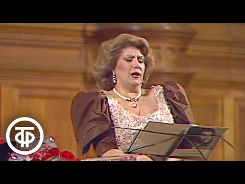 Видео: Аркадий Абаза "Утро туманное". Поет Елена Образцова (1990)