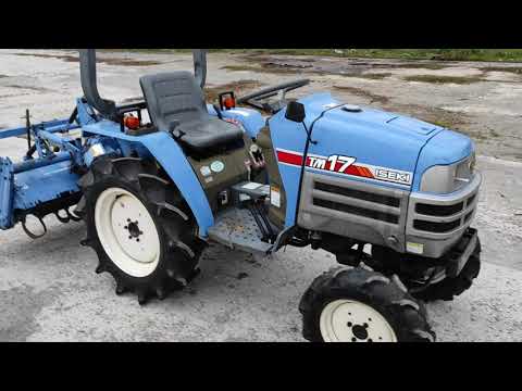 Видео: Обзор трактора Iseki ТМ17 4 WD без наработки по РФ только из Японии